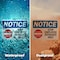 Signmission Stop Employee Entrance Only Sign, Vinyl Decal, 10in W x 7in L, 2PK OS-2PACK-NS-D-710-L-18477 - alternate 6